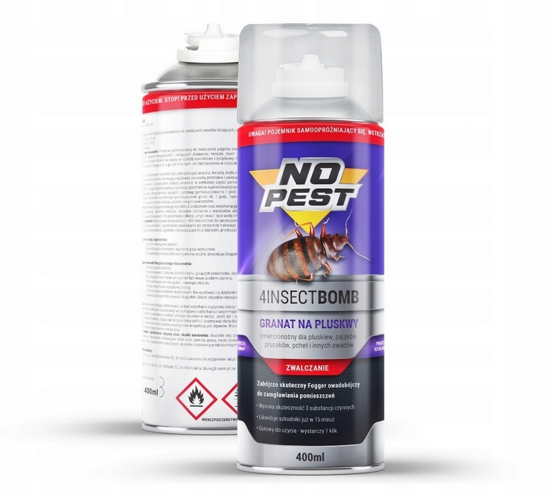No-Pest 4Insect Bomb granát na ploštice 400 ml